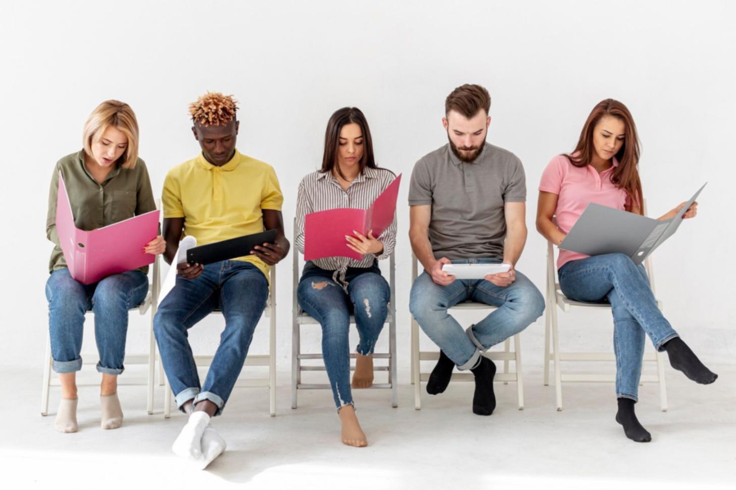 Modern educational workspace with digital learning resources